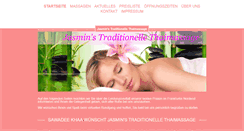 Desktop Screenshot of jasmin-thaimassage-online.de